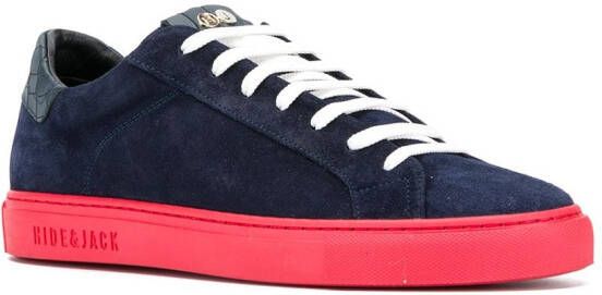 Hide&Jack Essence Oil sneakers Blauw