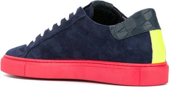 Hide&Jack Essence Oil sneakers Blauw