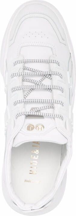 Hide&Jack Mini Silverstone low-top sneakers Wit