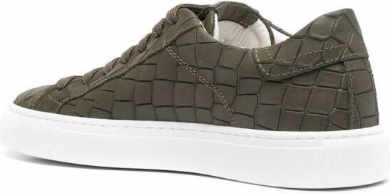 Hide&Jack Essence Croco sneakers Groen