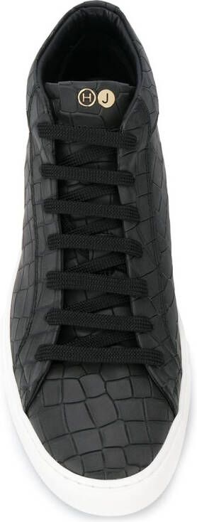 Hide&Jack Essence Croco sneakers Zwart