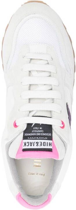 Hide&Jack Sneakers met logopatch Wit