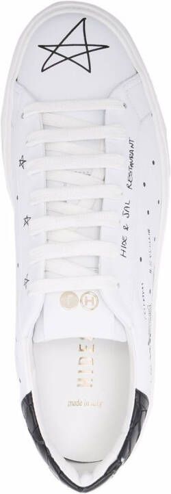 Hide&Jack Essence Sketch sneakers Wit