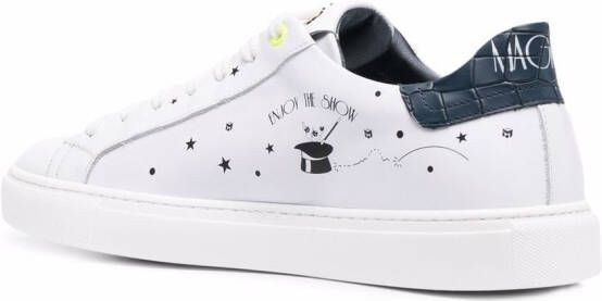 Hide&Jack Sneakers met logoprint Wit