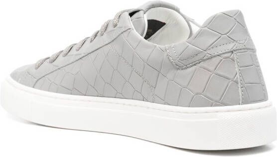 Hide&Jack Essence Croco sneakers Grijs