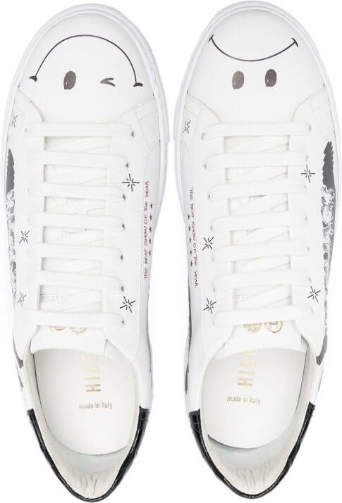 Hide&Jack Essence Sketch sneakers Wit