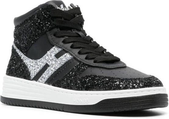 Hogan Basket high-top sneakers Zwart