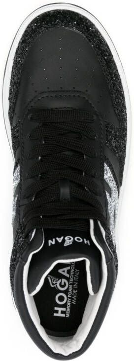 Hogan Basket high-top sneakers Zwart