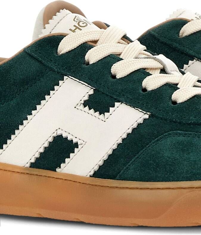 Hogan Sneakers met logopatch Groen
