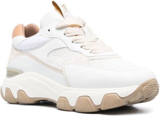 Hogan Sneakers met logo-reliëf Wit
