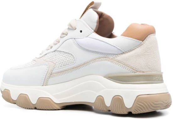 Hogan Sneakers met logo-reliëf Wit