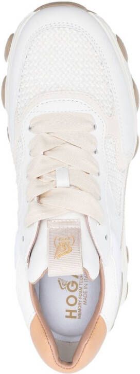 Hogan Sneakers met logo-reliëf Wit