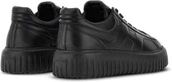 Hogan Leren sneakers Zwart