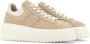 Hogan H-Stripes leren sneakers met logo Beige - Thumbnail 2