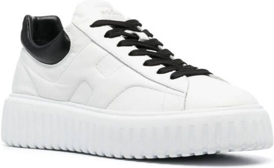 Hogan H-Stripes low-top sneakers Wit