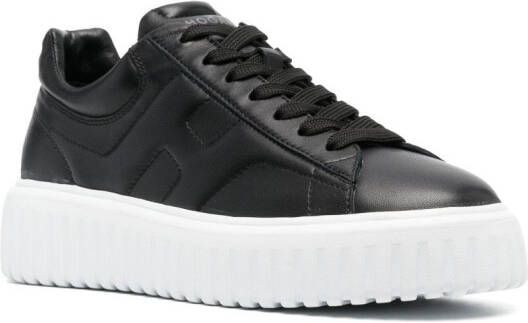 Hogan H-Stripes low-top sneakers Zwart