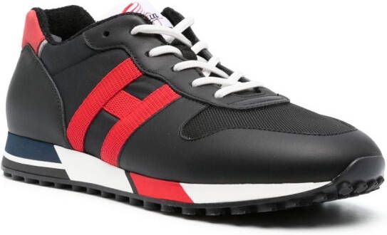 Hogan H383 low-top sneakers Zwart