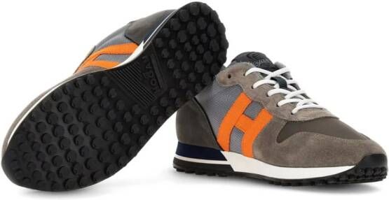 Hogan H383 suède sneakers Bruin