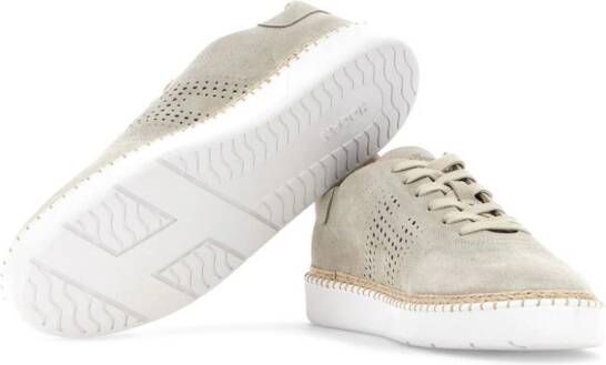 Hogan H420 suède sneakers Beige