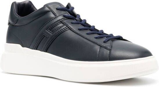 Hogan H580 leren sneakers Blauw