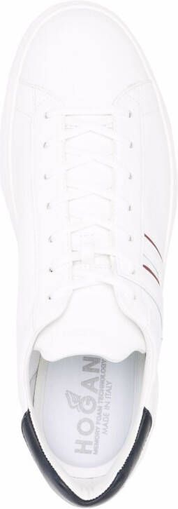 Hogan H580 leren sneakers Wit