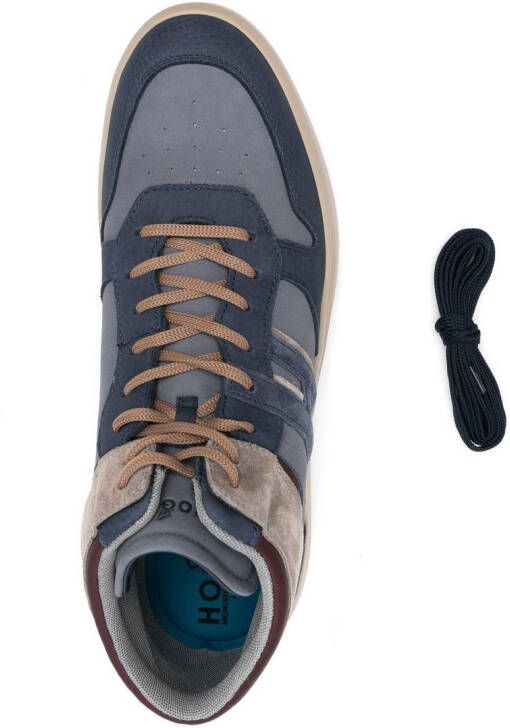 Hogan H580 mid-top sneakers Blauw