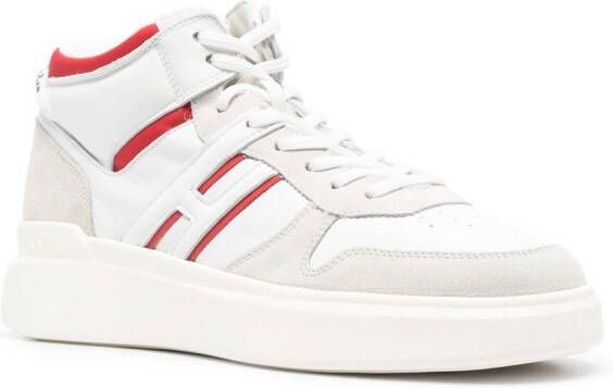 Hogan H580 mid-top sneakers Wit