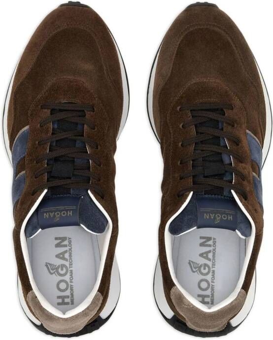 Hogan H601 low-top sneakers Bruin