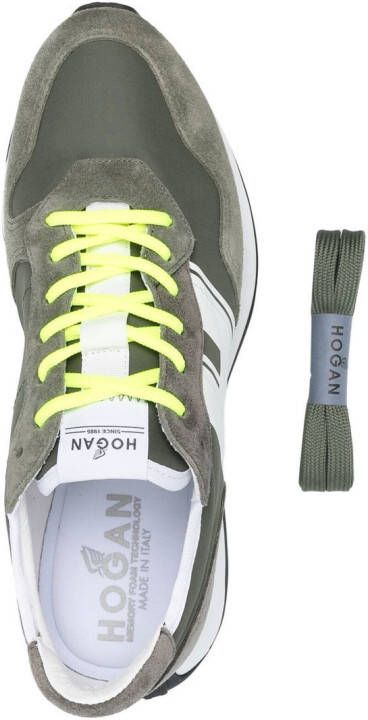 Hogan H601 low-top sneakers Groen