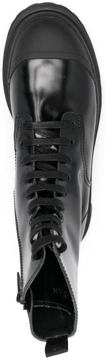 Hogan H619 Combat laarzen Zwart