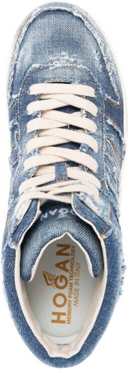 Hogan High-top sneakers Blauw