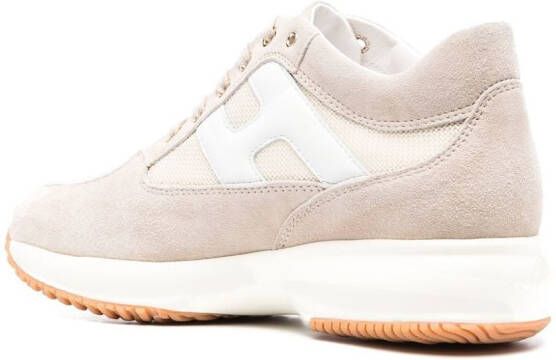 Hogan Interactive low-top sneakers Beige