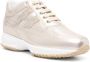 Hogan Interactive metallic sneakers Beige - Thumbnail 2