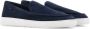 Hogan Leren loafers met ronde neus Blauw - Thumbnail 2