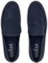 Hogan Leren loafers met ronde neus Blauw - Thumbnail 4