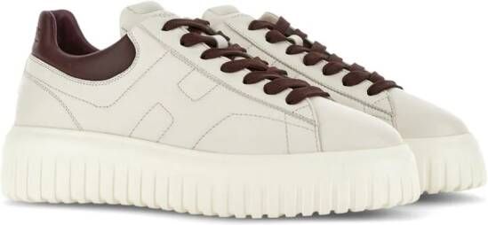Hogan Leren sneakers Wit