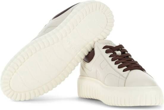 Hogan Leren sneakers Wit