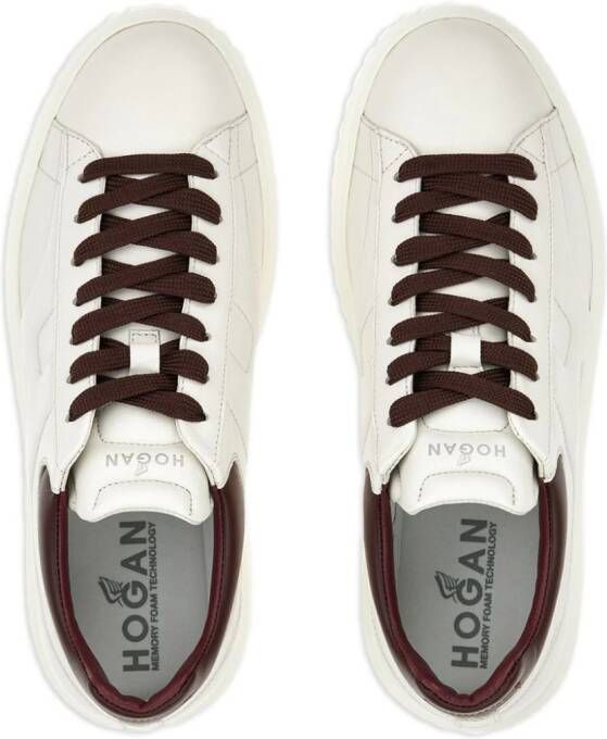 Hogan Leren sneakers Wit