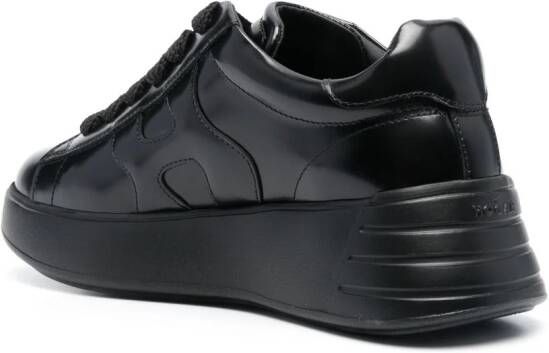 Hogan Leren sneakers Zwart