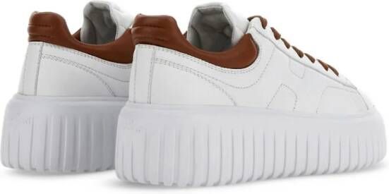 Hogan Sneakers met geborduurd logo Wit