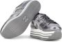 Hogan Maxi H222 sneakers met plateauzool Zilver - Thumbnail 4