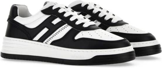 Hogan Leren sneakers Zwart