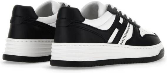 Hogan Leren sneakers Zwart