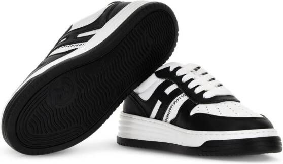 Hogan Leren sneakers Zwart