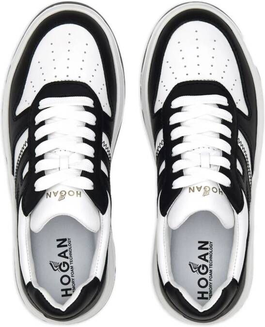 Hogan Leren sneakers Zwart