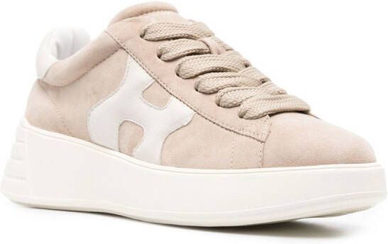 Hogan Rebel chunky sneakers Beige