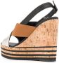 Hogan Sandalen met gekruiste bandjes Bruin - Thumbnail 3