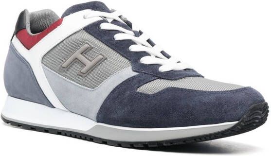Hogan Sneakers met logoprint Blauw