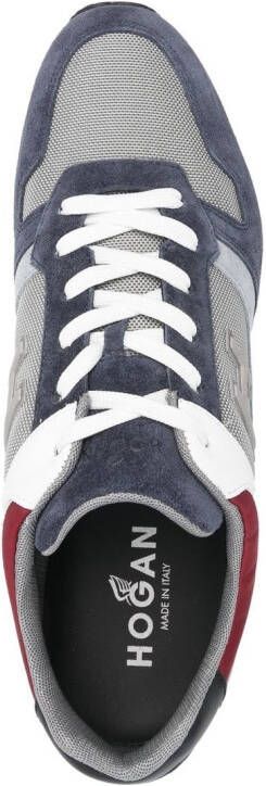 Hogan Sneakers met logoprint Blauw