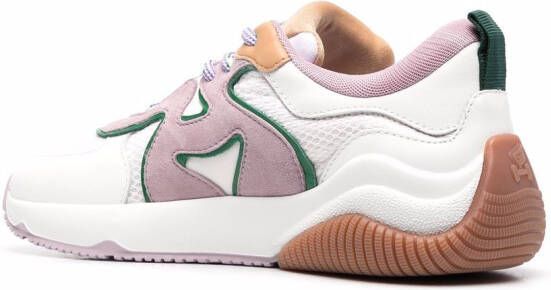 Hogan Sneakers met colourblocking Wit